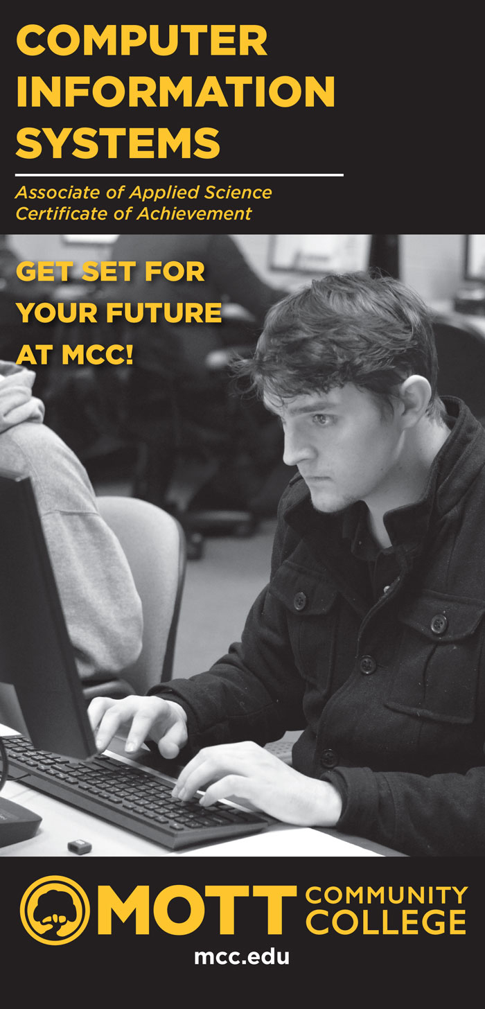 Cover of brochure Computer Information Systems - Get Set for your Future At Mott