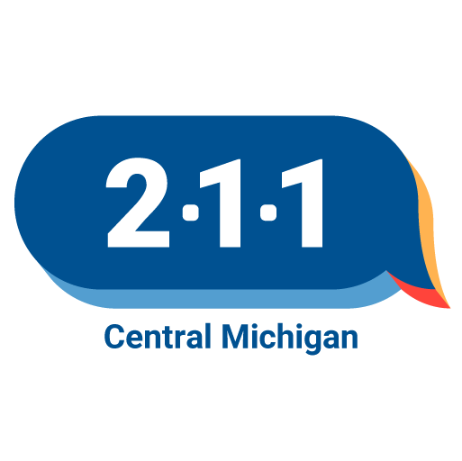 Central Michigan 2-1-1 logo