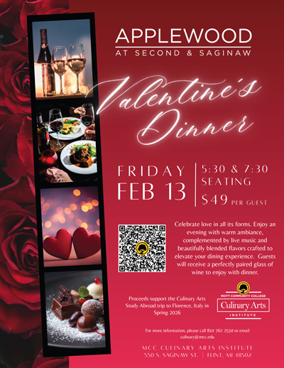 Valentines Dinner 2026 information Flier thumbnail