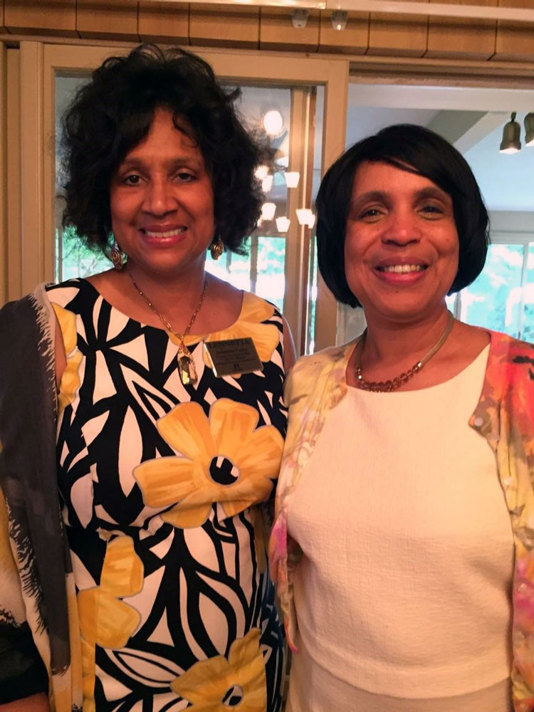 L-R:  Lennetta Coney, Foundation for MCC President;Dr. Beverly Walker-Griffea, MCC President