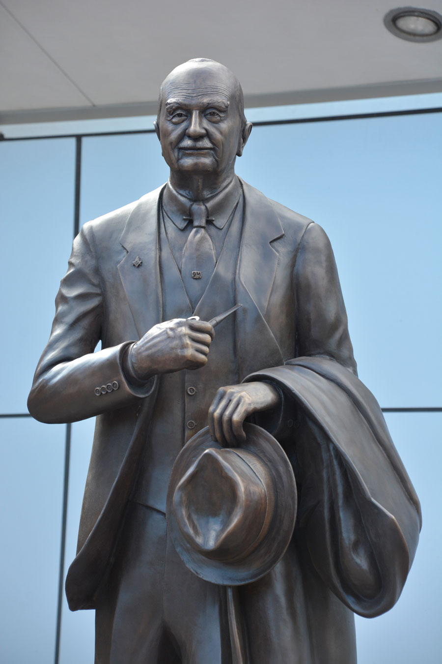 C.S. Mott Statue