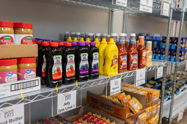 The Dr. Venkat K. Rao Mott Eats Food Pantry Ribbon Cutting Ceremony event photo