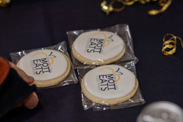 The Dr. Venkat K. Rao Mott Eats Food Pantry Ribbon Cutting Ceremony event photo