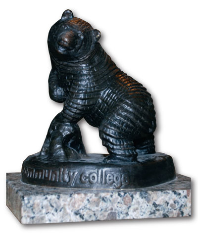 Bruin Bear Bronze Sculpture