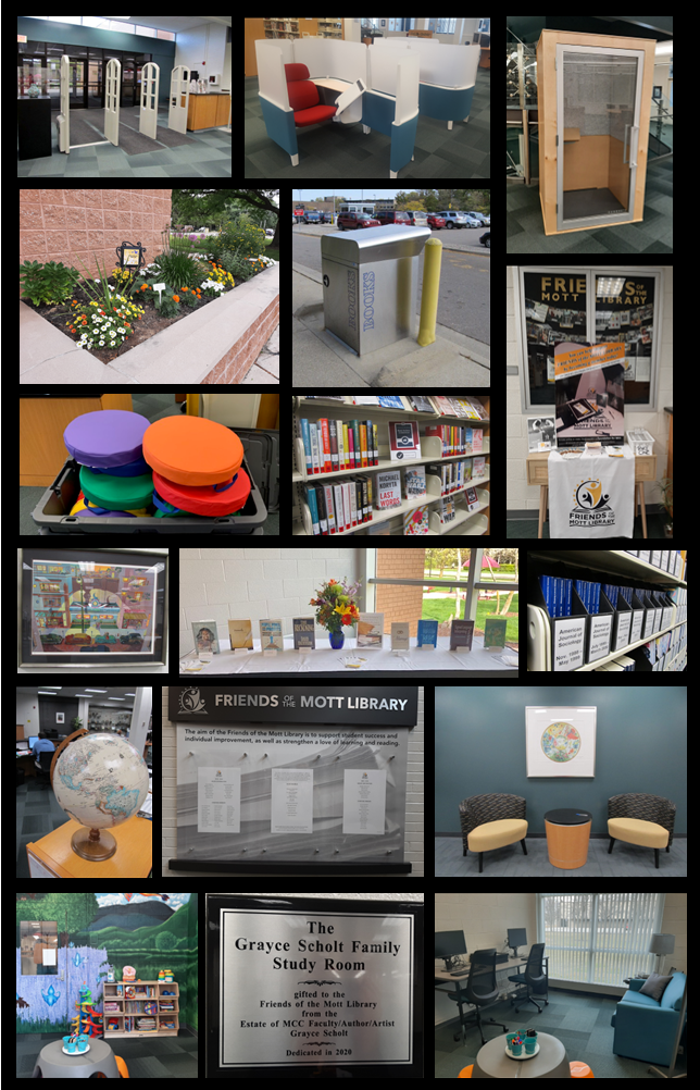 Photo collage of various items purchased