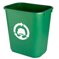 MCC Green Recycling Paper Bin