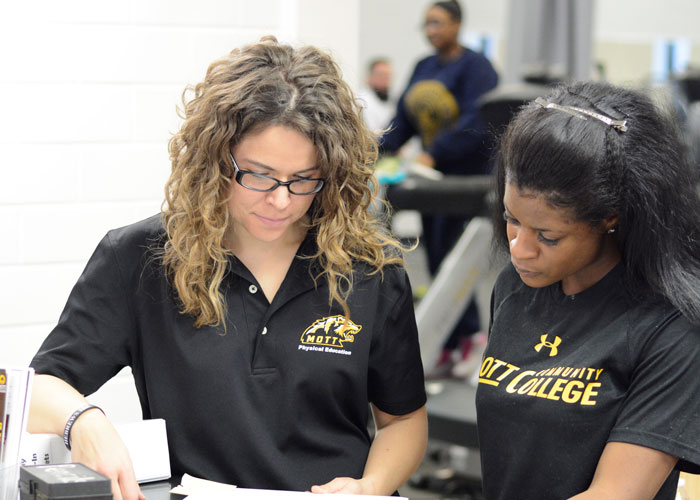 Occupational Therapy Assistant students practicing bathtub assist