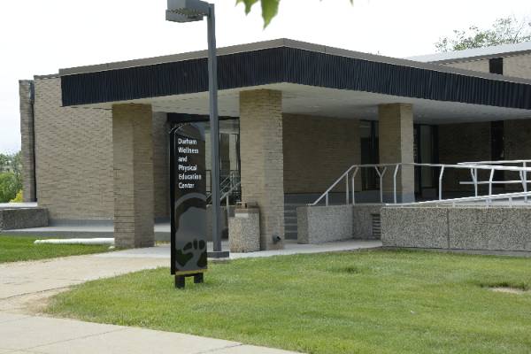 exterior of Durham Wellness and Fitness Center