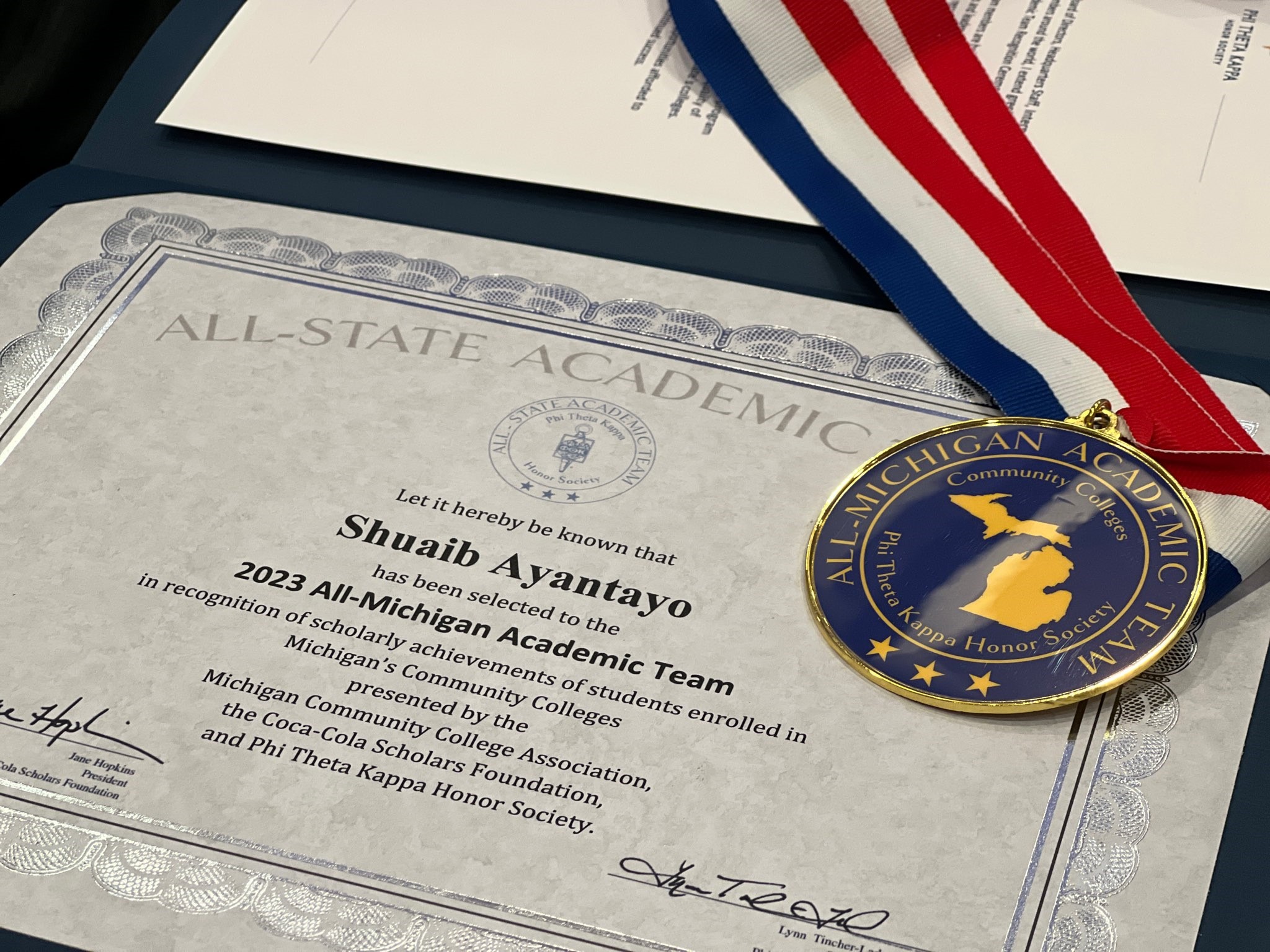 All Acadmeic Award