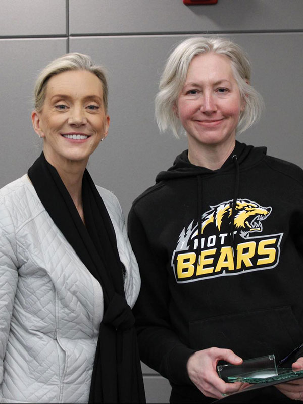 President, Shaunda Richardson-Snell and Dr. Michele Dunnum
