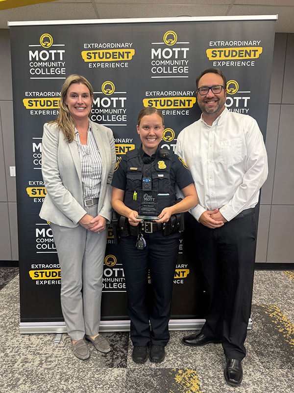 Chief Jamie Zecman, Sara Gleason, Marcus Matthews