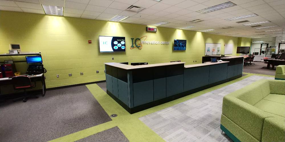 Innovation Center - front desk