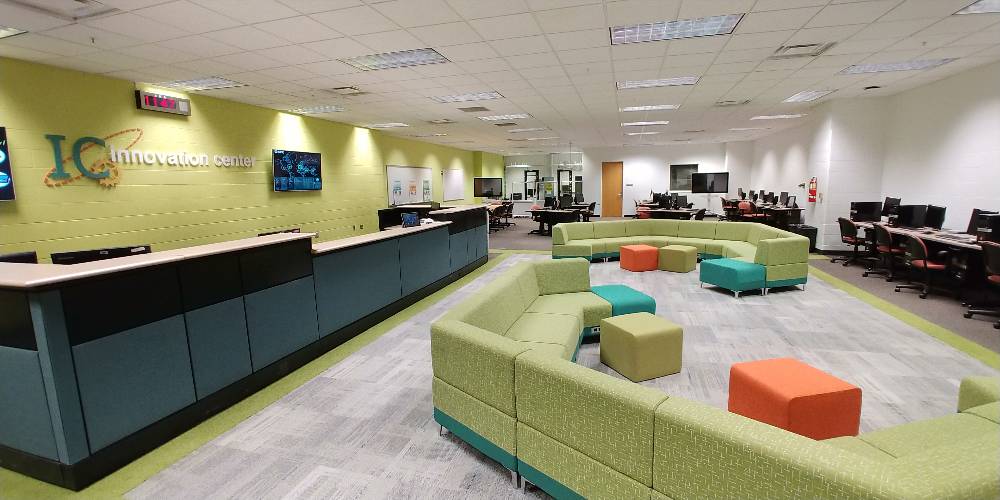 Innovation Center - student collaboration area