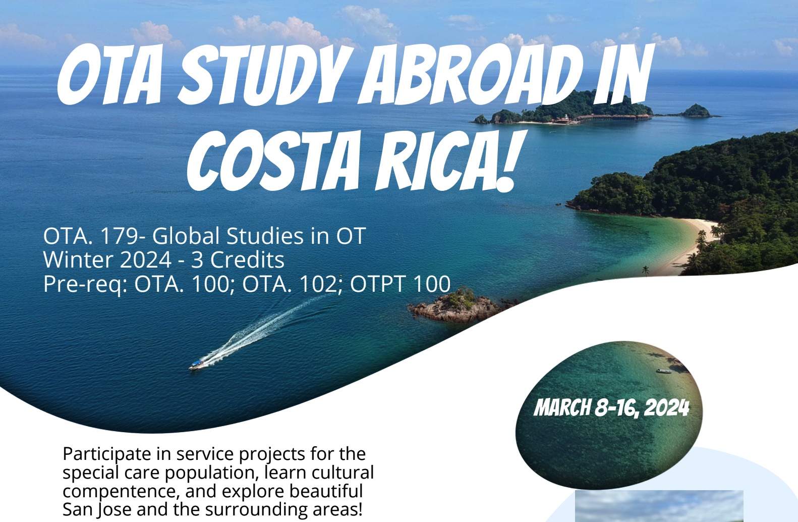 OTA study abroad in Costa Rica