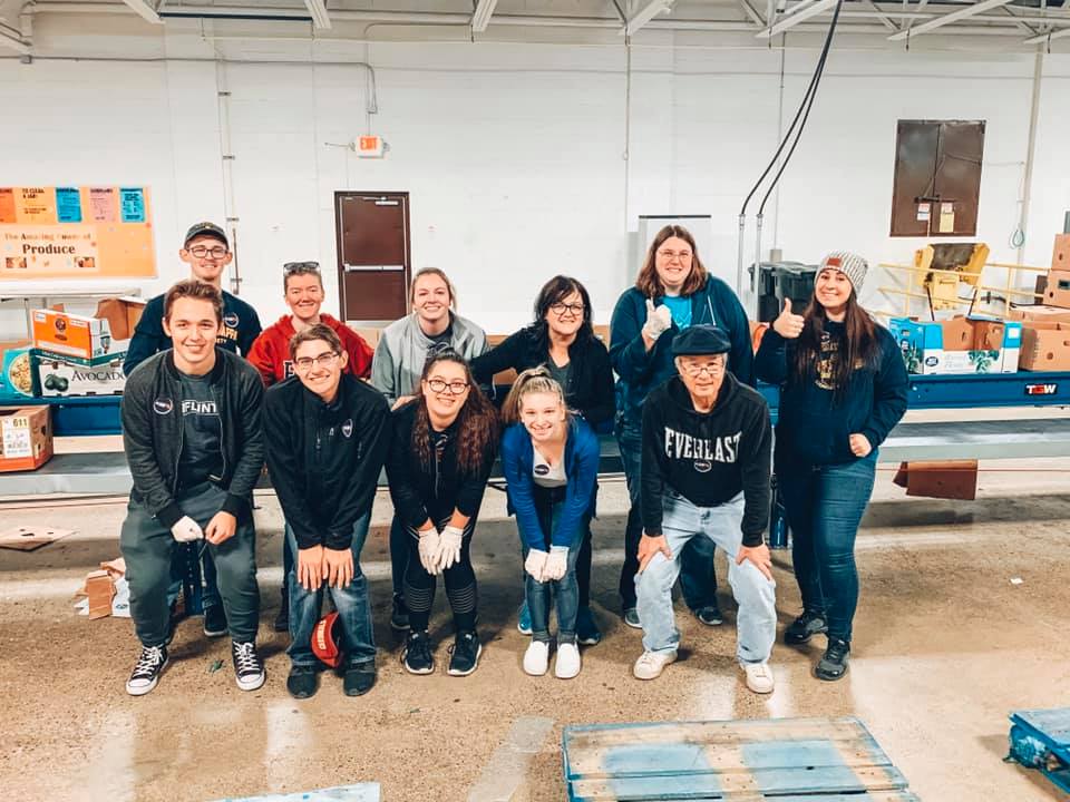 PTK Service Learning Project - Food Bank of Eastern Michigan