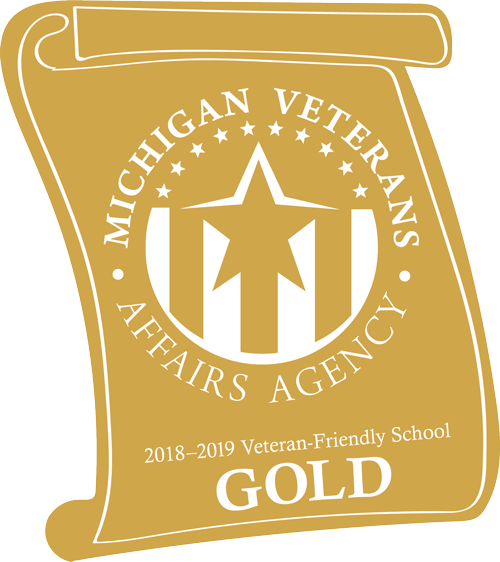 2018-2019 MVAA Veteran Friendly School Gold Award