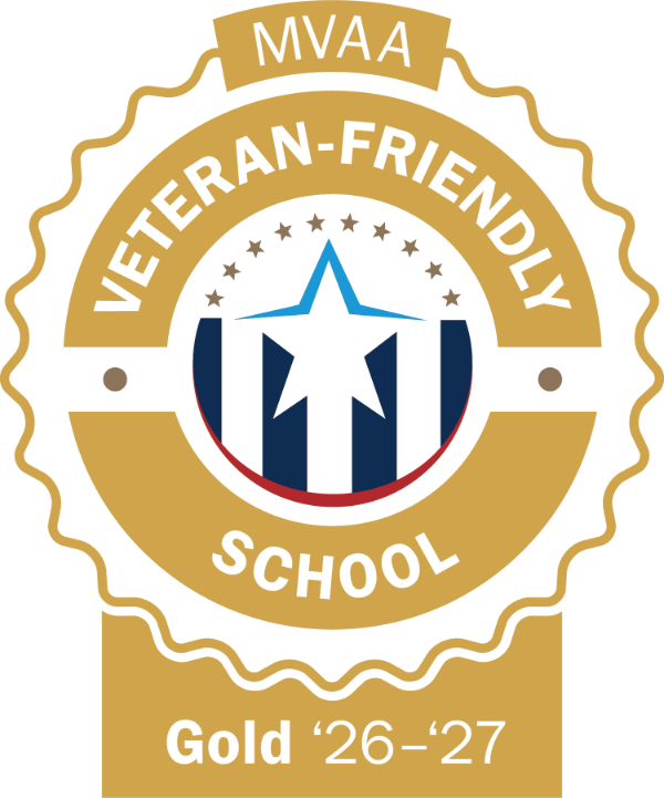 2026-2027 MVAA Veteran Friendly School Gold Award