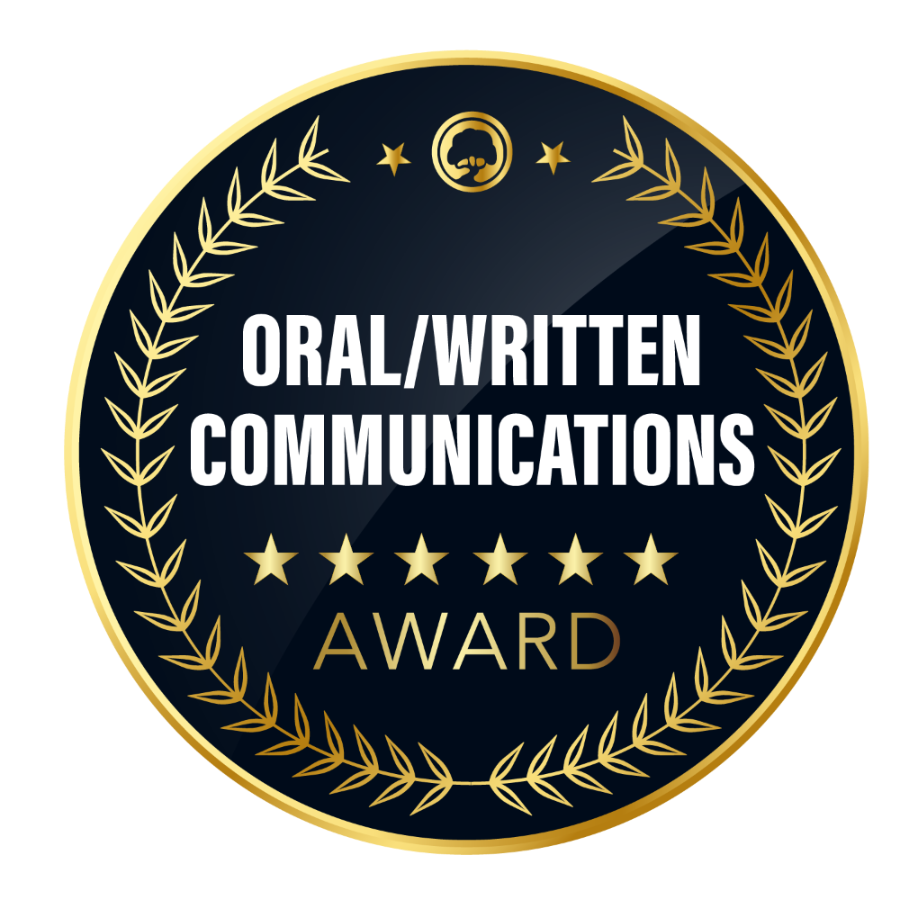 Oral/Written Communications Award